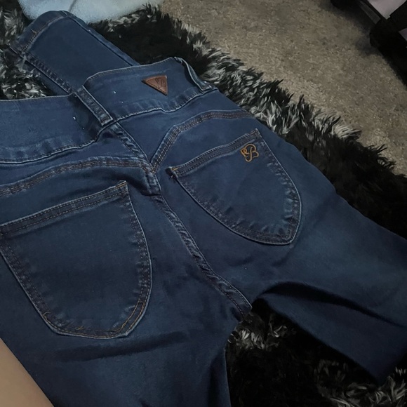 Red bottoms jeans from hollister , used - Picture 3 of 3